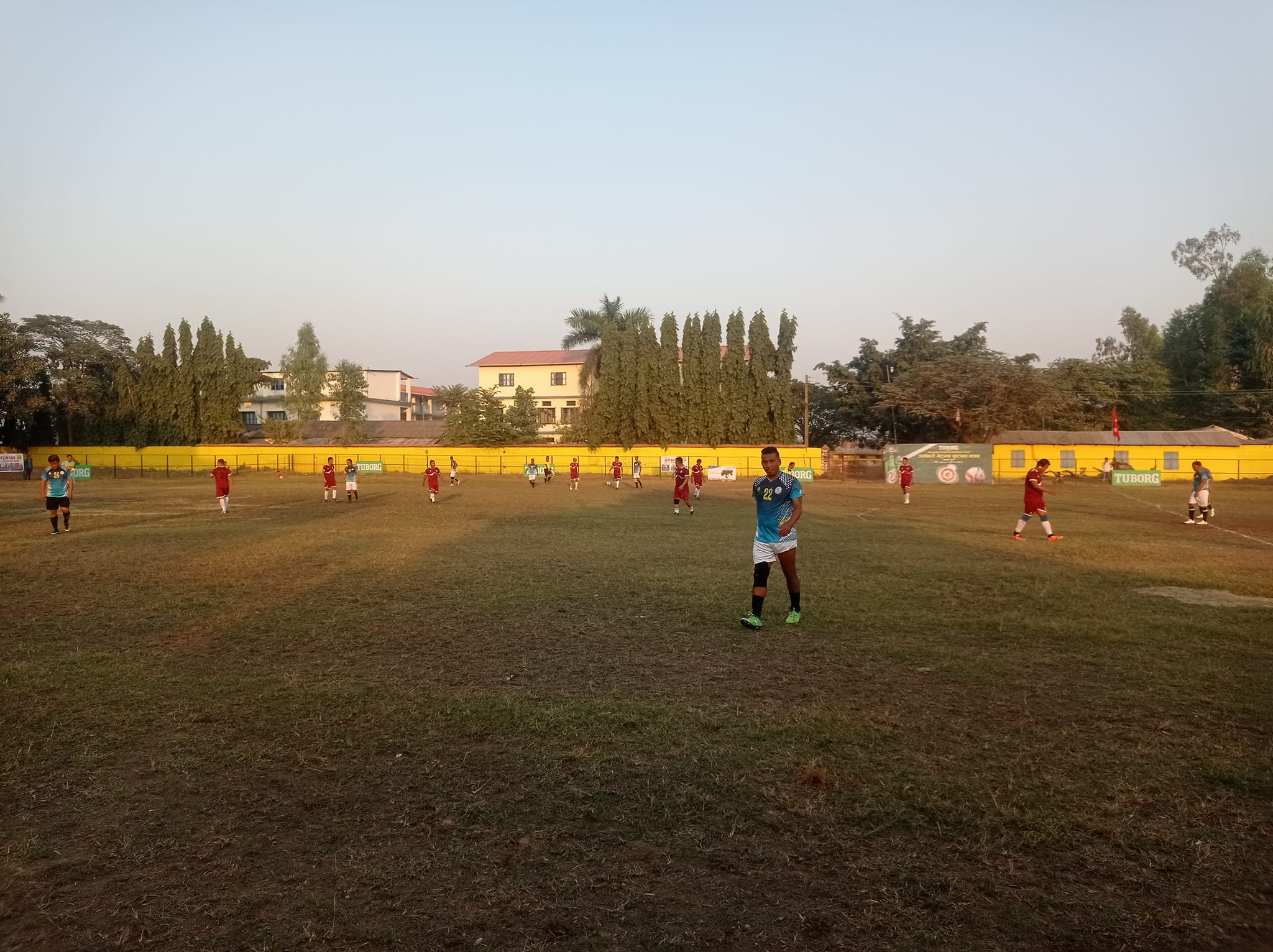 उर्लाबारीमा भेट्रान फुटबल प्रतियोगिता सुरु, उद्घाटन खेलमा झिलझिले विजयी