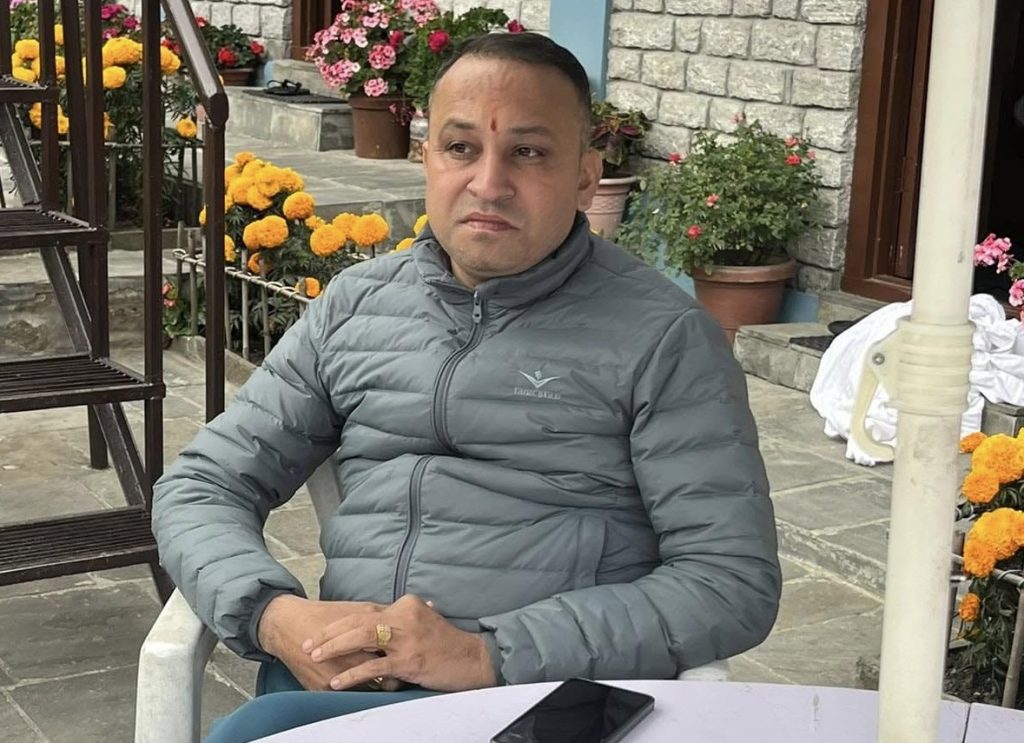 पोखरा महानगरपालिका वडा नम्बर-४ का वडाध्यक्ष देवकृष्ण पराजुली पक्राउ