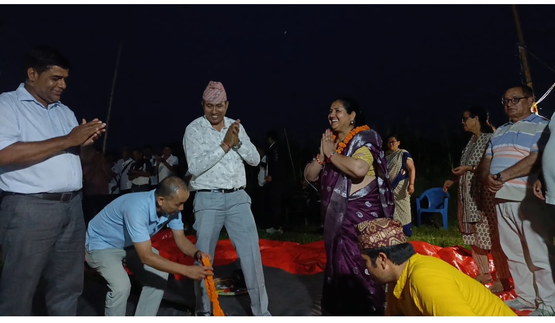 उर्लाबारी–२ मा सह–लगानी खानेपानी आयोजनाको शिलान्यास