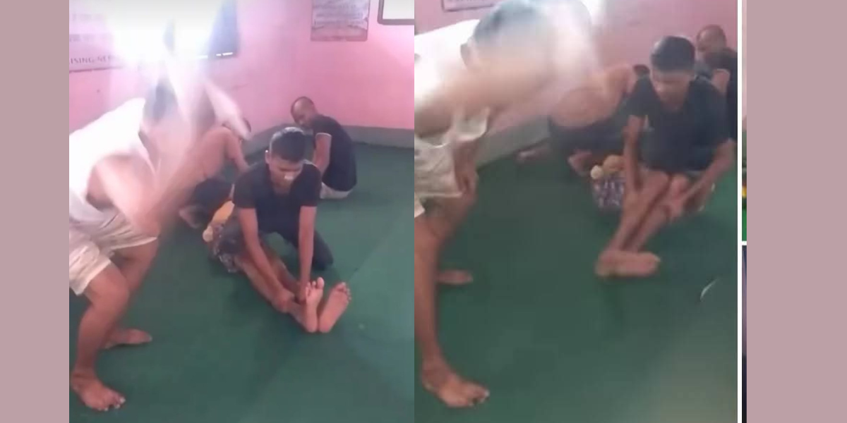 सुधार केन्द्रमा अमानविय तरिकाले शारीरिक यातना दिएको दृश्य सार्वजनिक