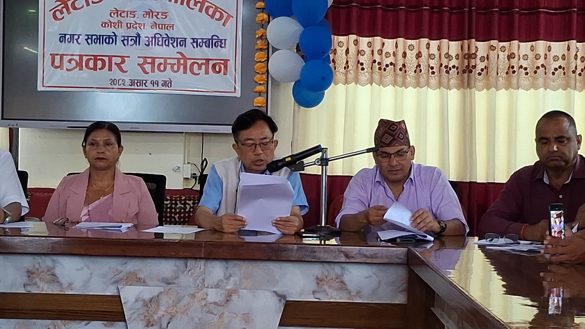 लेटाङ नगरपालिकाको बजेटमा पूर्वाधार विकास, आर्थिक वृद्धि, सुशासन र नागरिक सन्तुष्टिलाई प्राथमिकता
