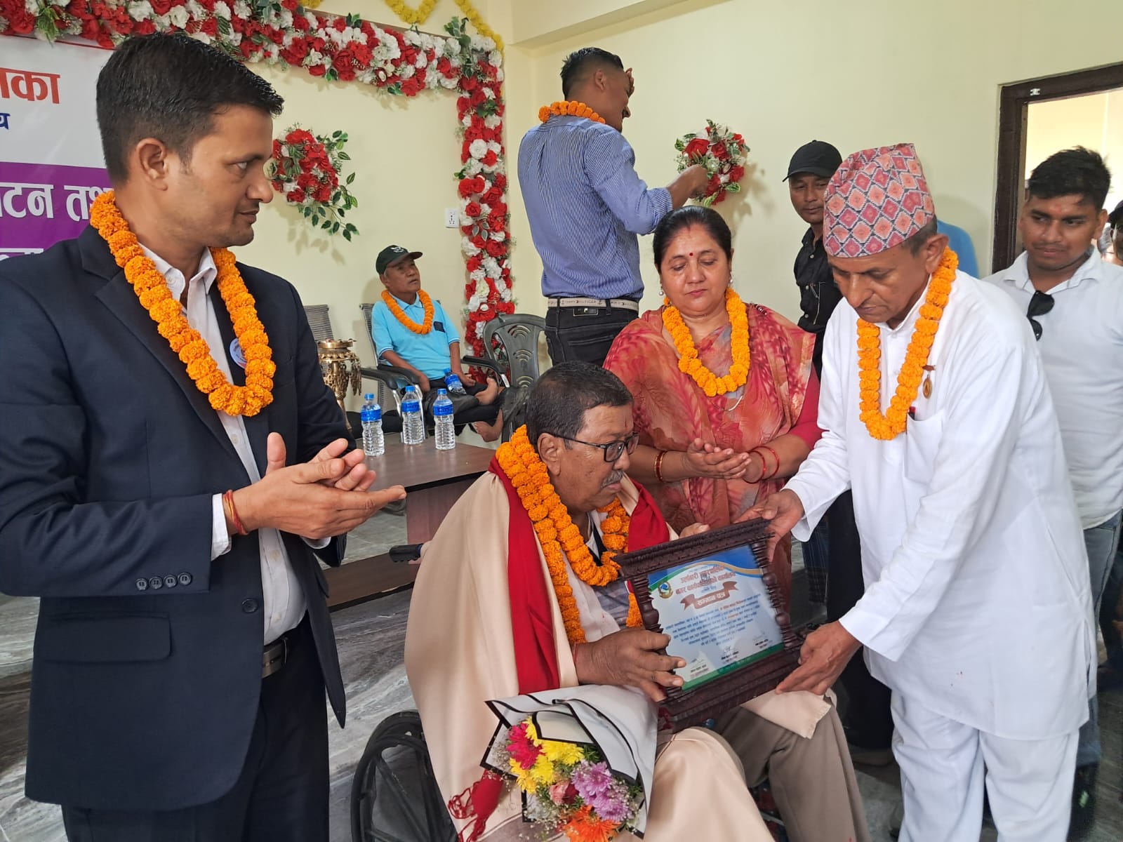 जग्गादाता शोभितबहादुर निरौलालाई सम्मान