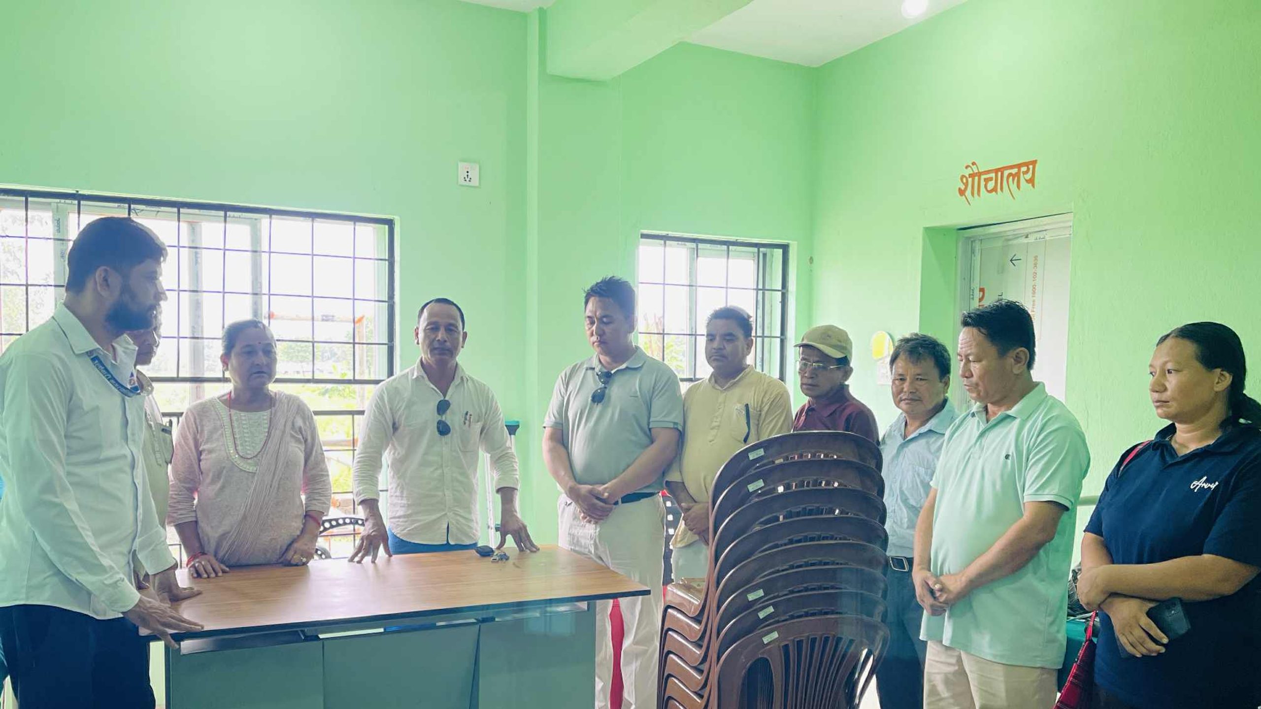 जेनजी आन्दोलनमा क्षति पुगेको उर्लाबारी वडा नम्बर २ को कार्यालयलाई विभिन्न निकायबाट सहयोग