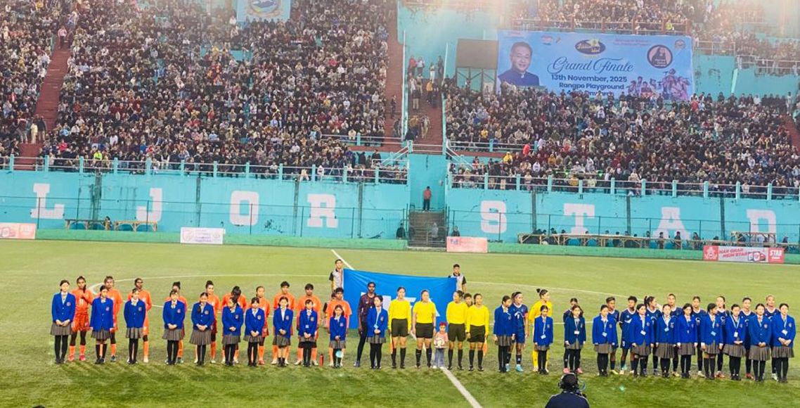 नेपाल र भारतबीचको मैत्रीपूर्ण फुटबलमा भारत पराजित