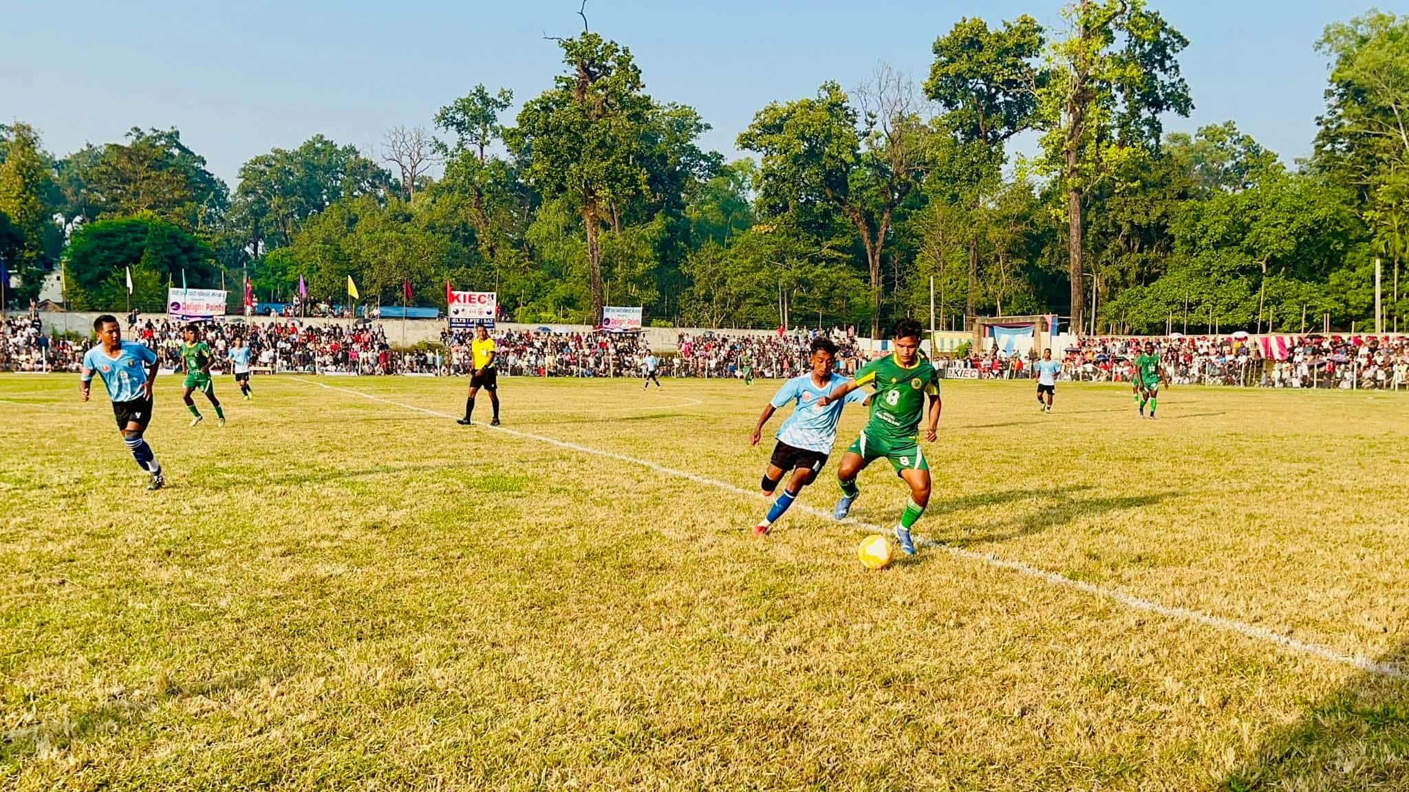 सिराहाको विजय : दोस्रो इन्ट्रा पथरी शनिश्चरे गोल्डकपको उपाधि चुम्यो