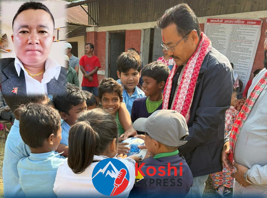 सामुदायिक विद्यालयमा चन्द्र तामाङद्वारा धारा जडान, सह–महामन्त्री फागोले प्रशंसा