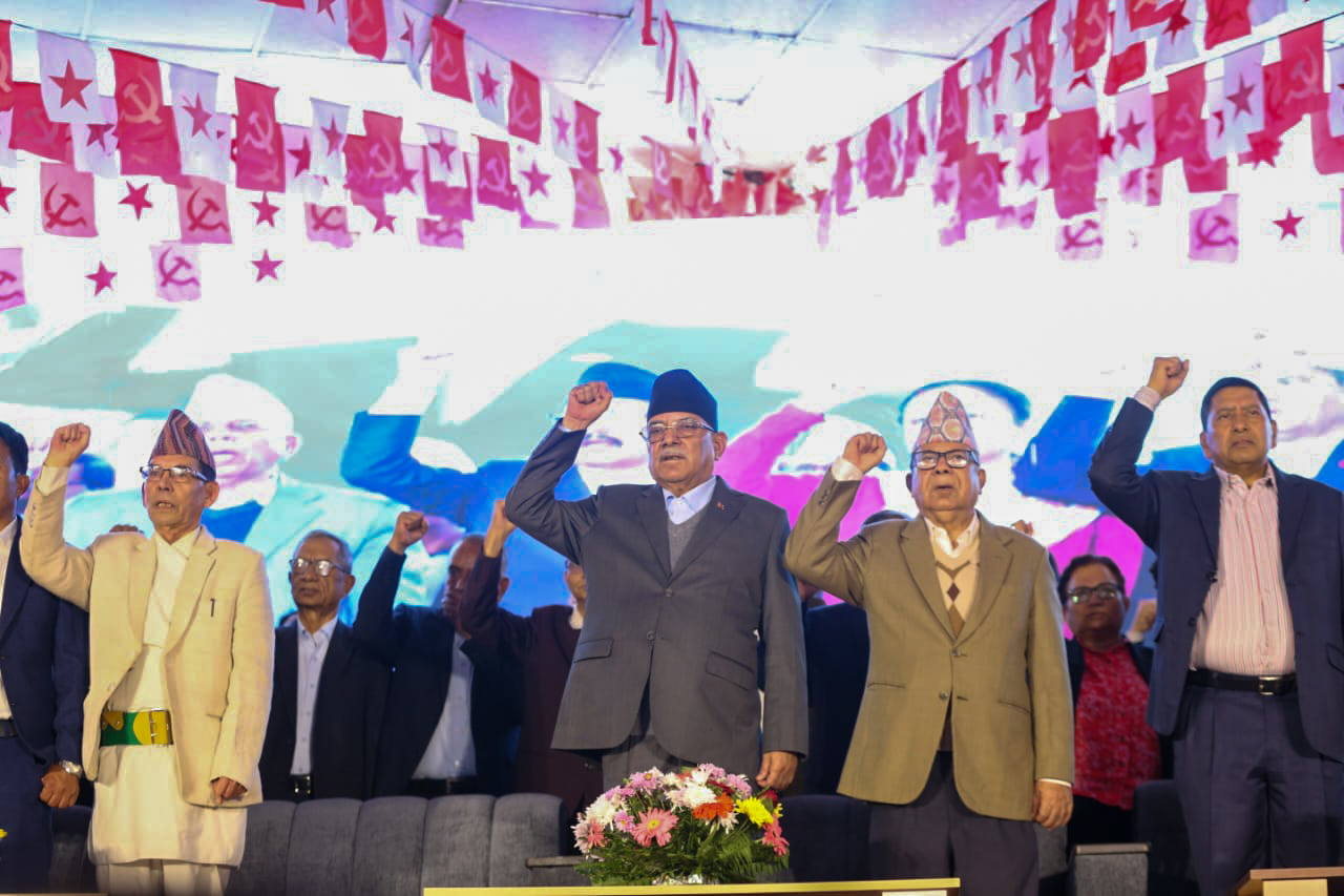 नेपाली कम्युनिस्ट पार्टीको संयोजक प्रचण्ड