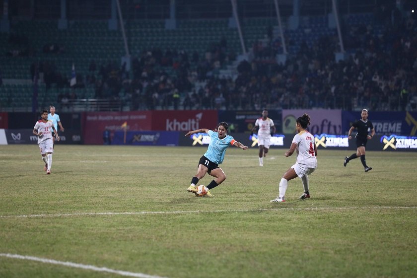 पहिलो साफ महिला क्लब च्याम्पियनसिपको उपाधि भारतको इस्ट बंगाललाई