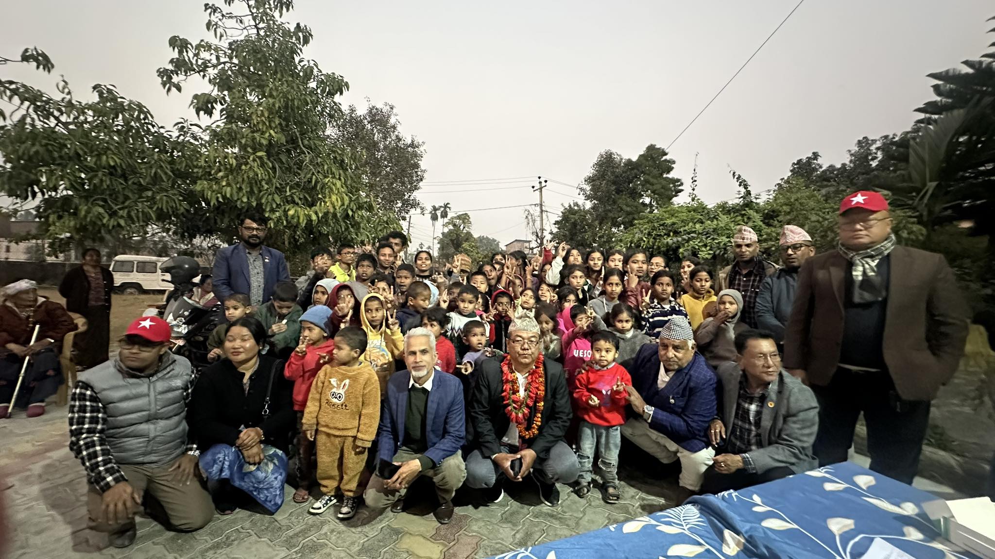 कुलप्रसाद साम्बाले बाल गृहबाट सुरु गरे चुनावी अभियान