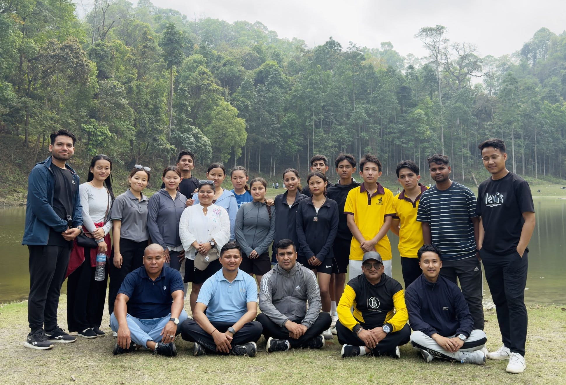 डी’इस्टर्न एम्पायर कलेजले पर्यटन प्रवद्र्धन गर्न चुली पोखरीसम्म हाइकिङ