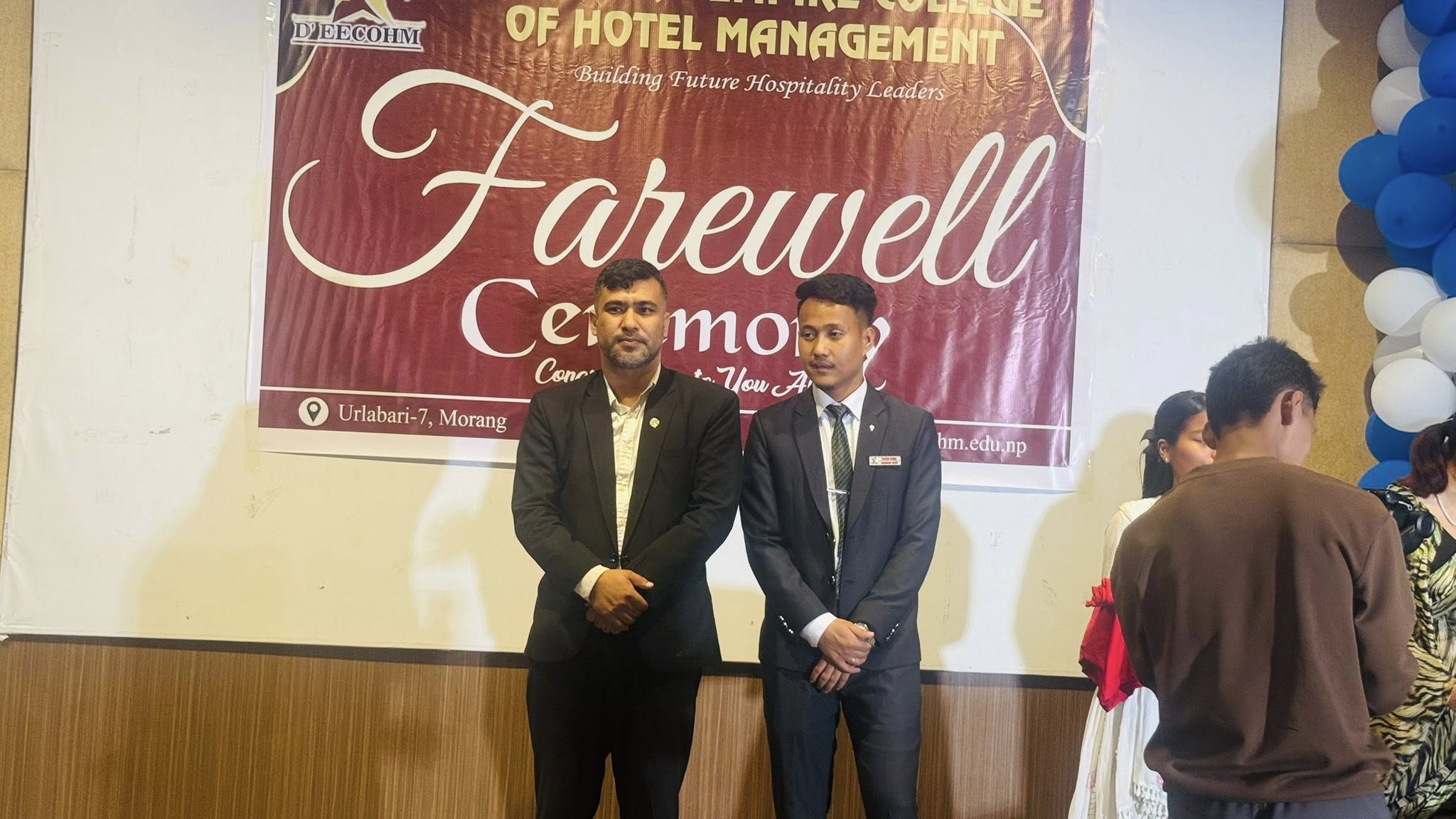 डि इस्टर्न एमपायर कलेजद्वारा होटल म्यानेजमेन्टका विद्यार्थीहरुलाई भव्य विदाई