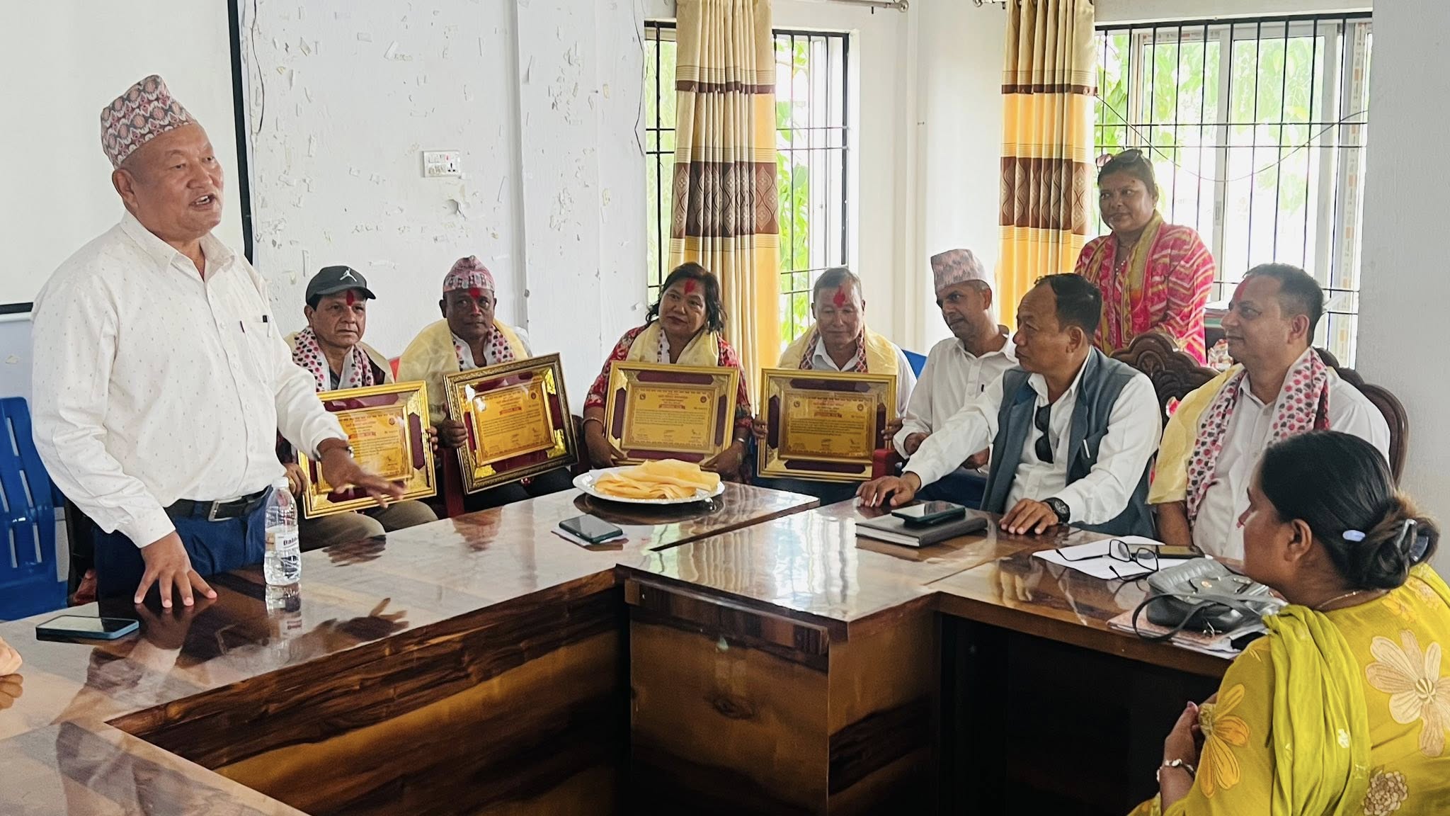 नगरमा स्वागत तथा फेरि भेटौला कार्यक्रम