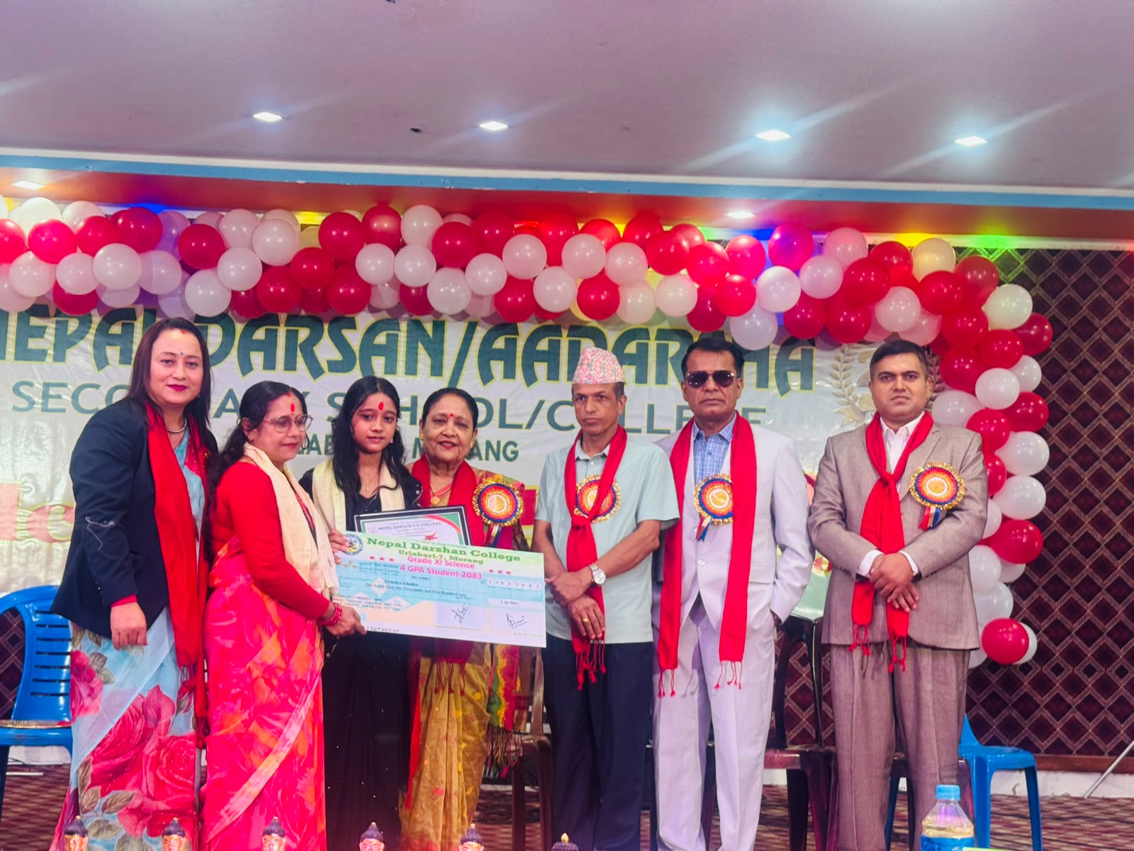 नेपाल दर्शन कलेजमा विद्यार्थी स्वागत, सम्मान र विदाई